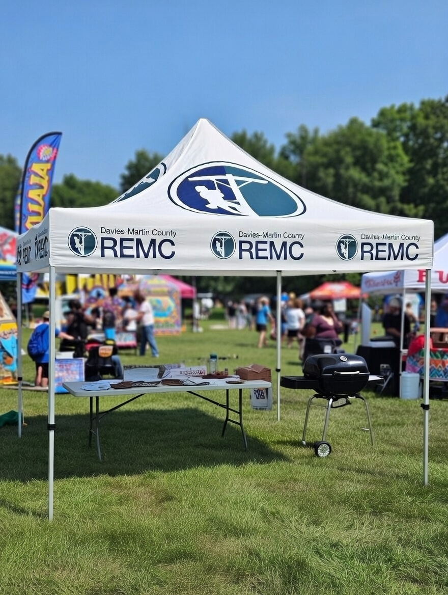 REMC Canopy Tent - Stickersandmore.com