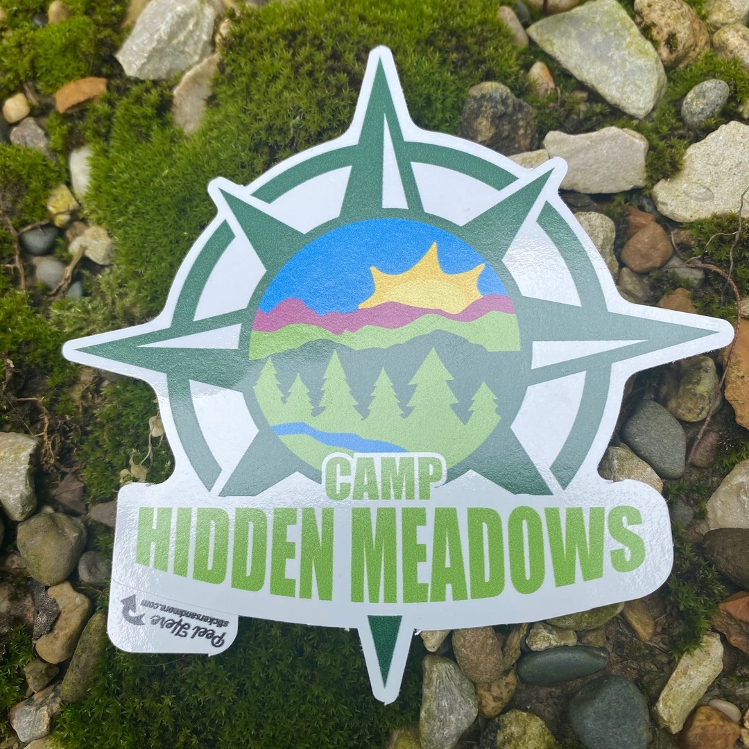 #stickeroftheday @camphiddenmeadows Camp Hidden Meadows #Camplife #campfun
