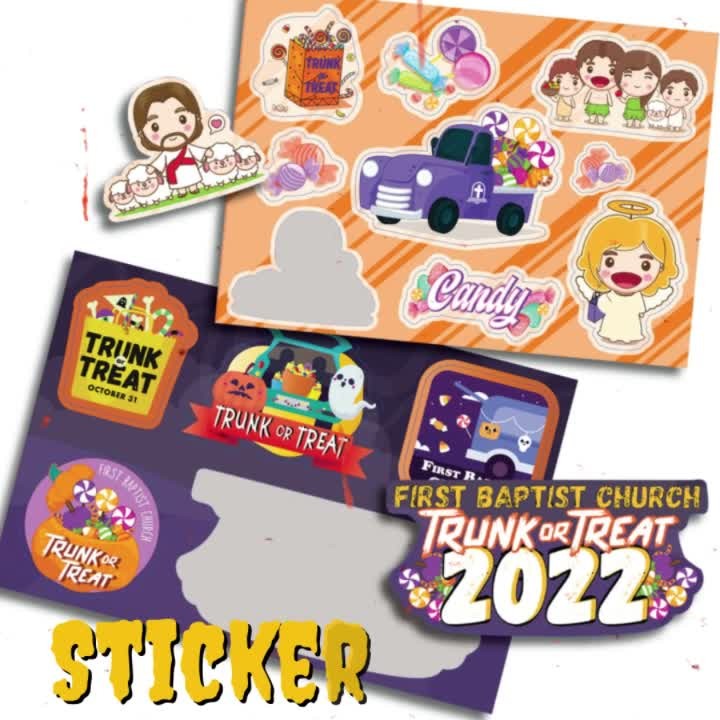 Get all the treats with no tricks. Check out our website to see all the great deals we offer for your Tr#halloween2022 
https://stickersandmore.com/
#Holidays 
#trunkortreat2022👻🤖🎃 
#funlife 
#besteventever 
#stickerart 
#halloween2022