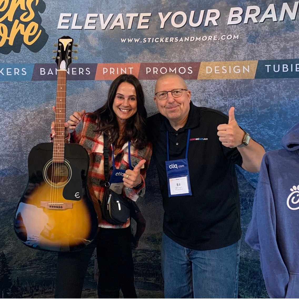 Congrats to Mary from Camp Agawak for Girls in Minocqua, WI on winning the guitar at the American Camp Association Wisconsin Fall Gathering in Dodgeville. Let us help you elevate your brand. Check out our website to se how we can help. 
https://stickersandmore.com/camp/
 @acacamps #ACA #camps #camplife #funlife