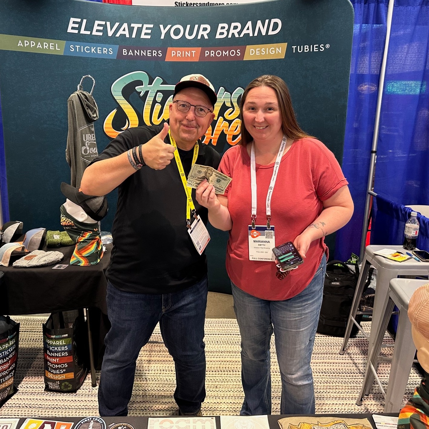Congrats to Marianna from Western Red Brewing on winning the $100 giveaway at the CBC National Conference. If you are looking for a great way to elevate your brand, look no further, we got it. Check out our website and see all the options and services we offer.
https://stickersandmore.com/brewery/
@westernredbeer Brewers Association @brewersassoc #winnerswin #brewerylife #merch #stickerart