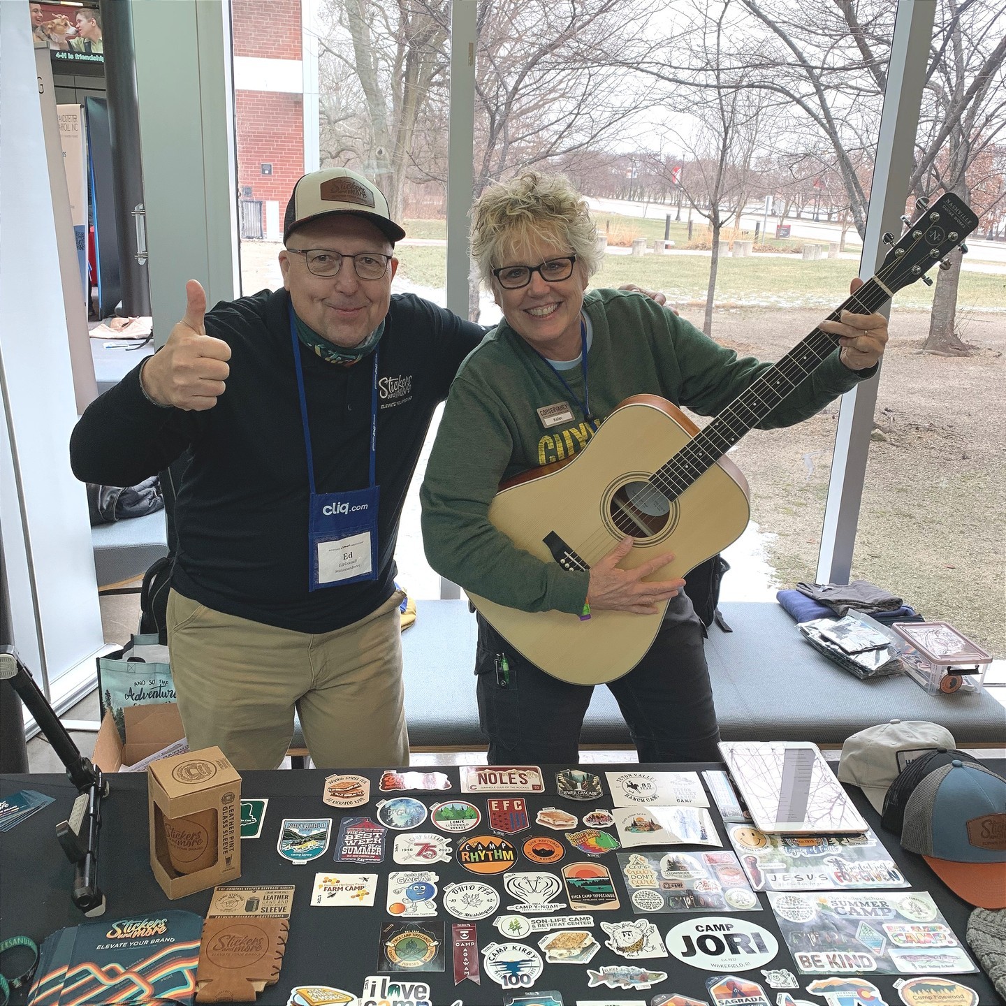 Congratulations! to Kelly from Northfield, Ohio on winning the guitar giveaway at the ACA Ohio Conference! Check out our website and see all the amazing products we have to offer.
https://loom.ly/TyGkFkA
 #amazingproducts #ohio #congratulation #giveaway #aca #conference #winning #win #camplife
