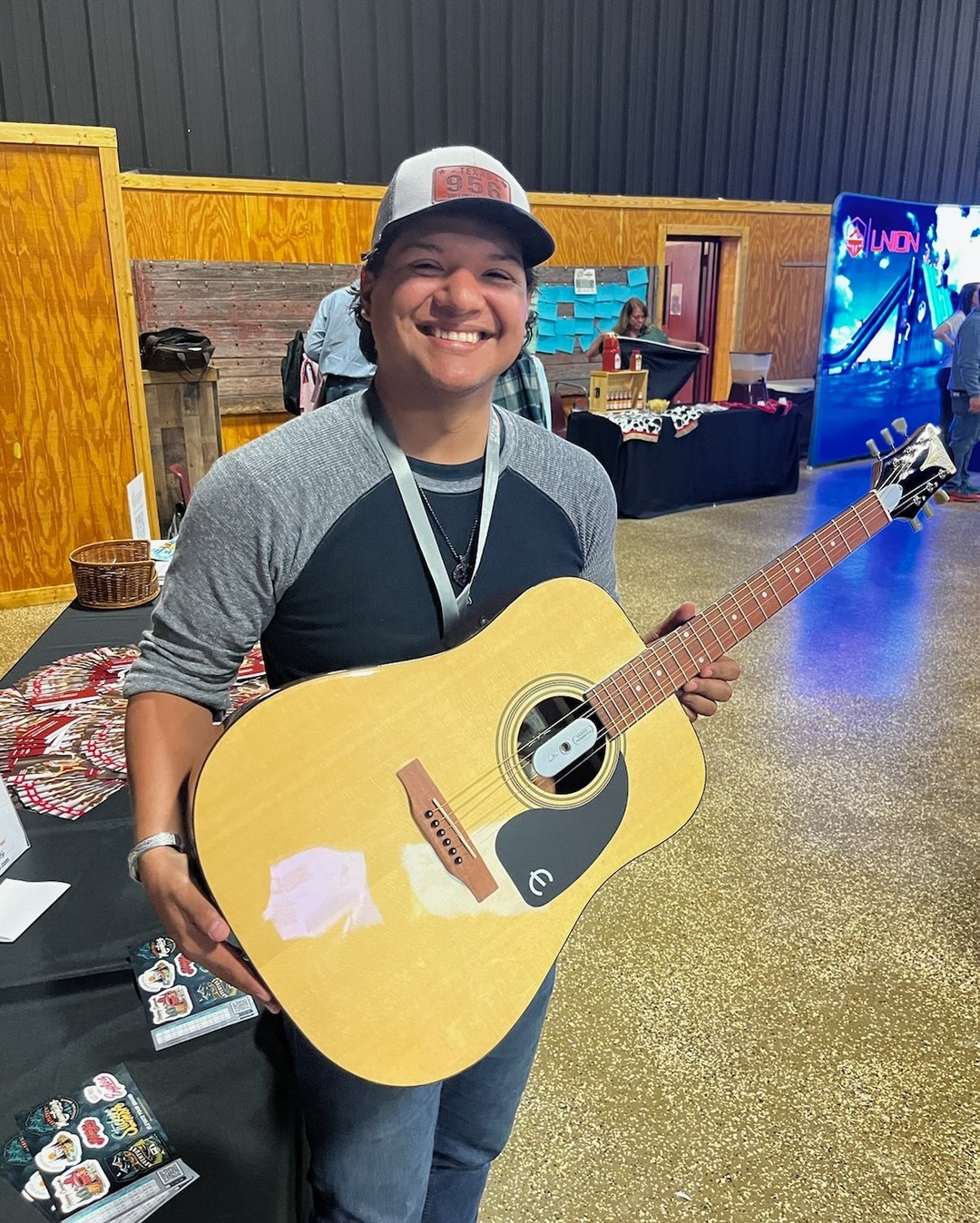 We 💙 giving out guitars!

Make sure to stop by and see us at our conferences to enter your name into drawing for a chance to win!

CCCA Texas Conference: Victor Delgado- Big Red's Ranch San Benito

#StickersAndMore
#ElevateYourBrand