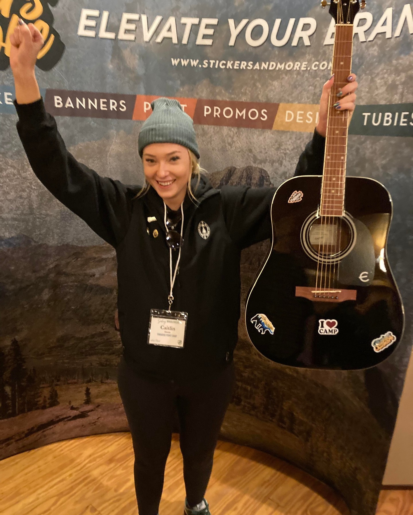 Another conference, another winner 😉

Congratulations to Caitlin Martin: Paradise Point 👏 🎸

#StickersAndMore
#ElevateYourBrand