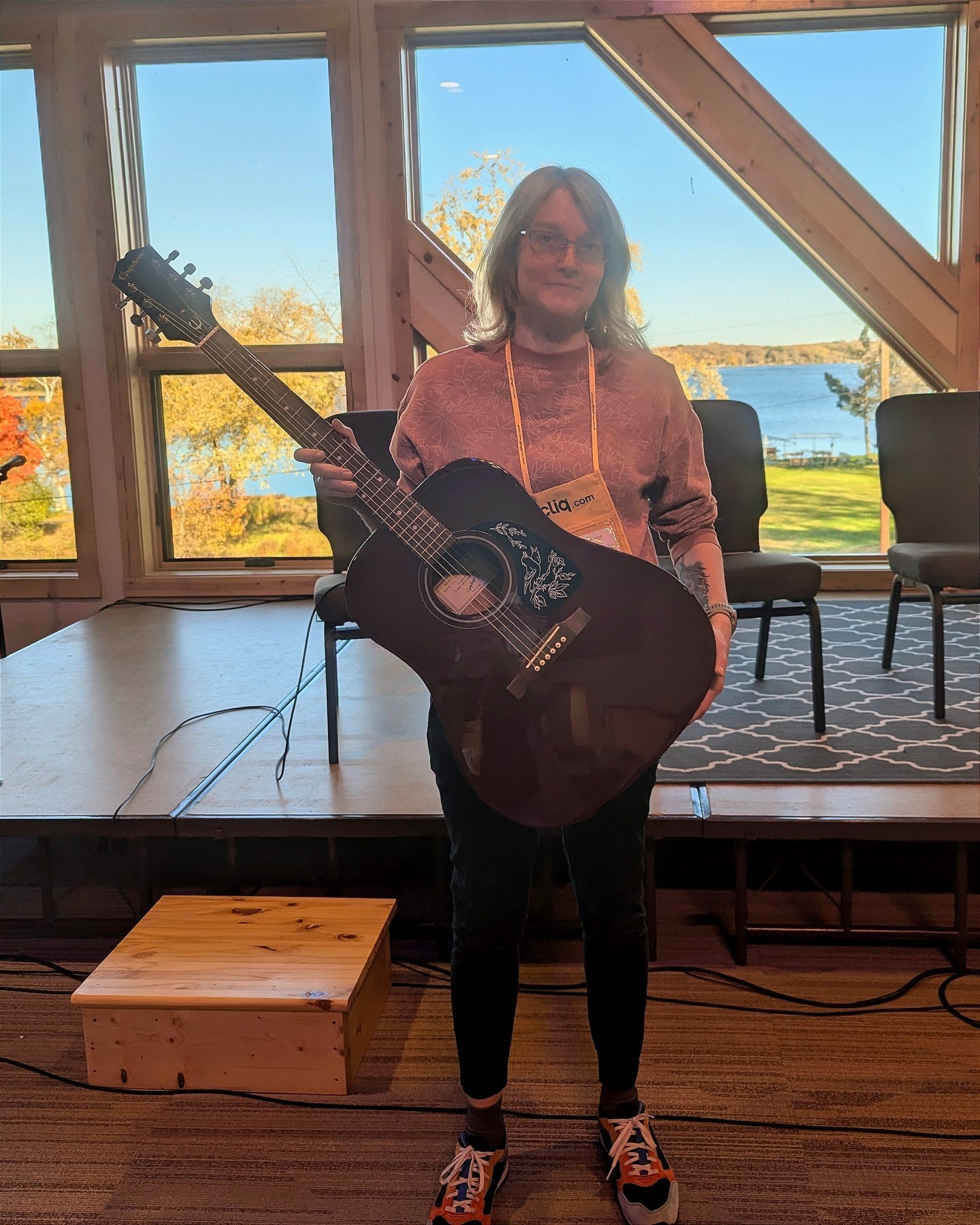 Guitar Winner From ACA Northland Conference: Demi Kapler From Camp Olson YMCA 🎸

#StickersAndMore
#ElevateYourBrand

#conference #ConferenceChampion #WinnerWinner #PrizeWinner #LuckyAttendee #ConferenceSwag #WinningMoment