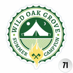 71 Wild Oak Grove STA - Stickersandmore.com